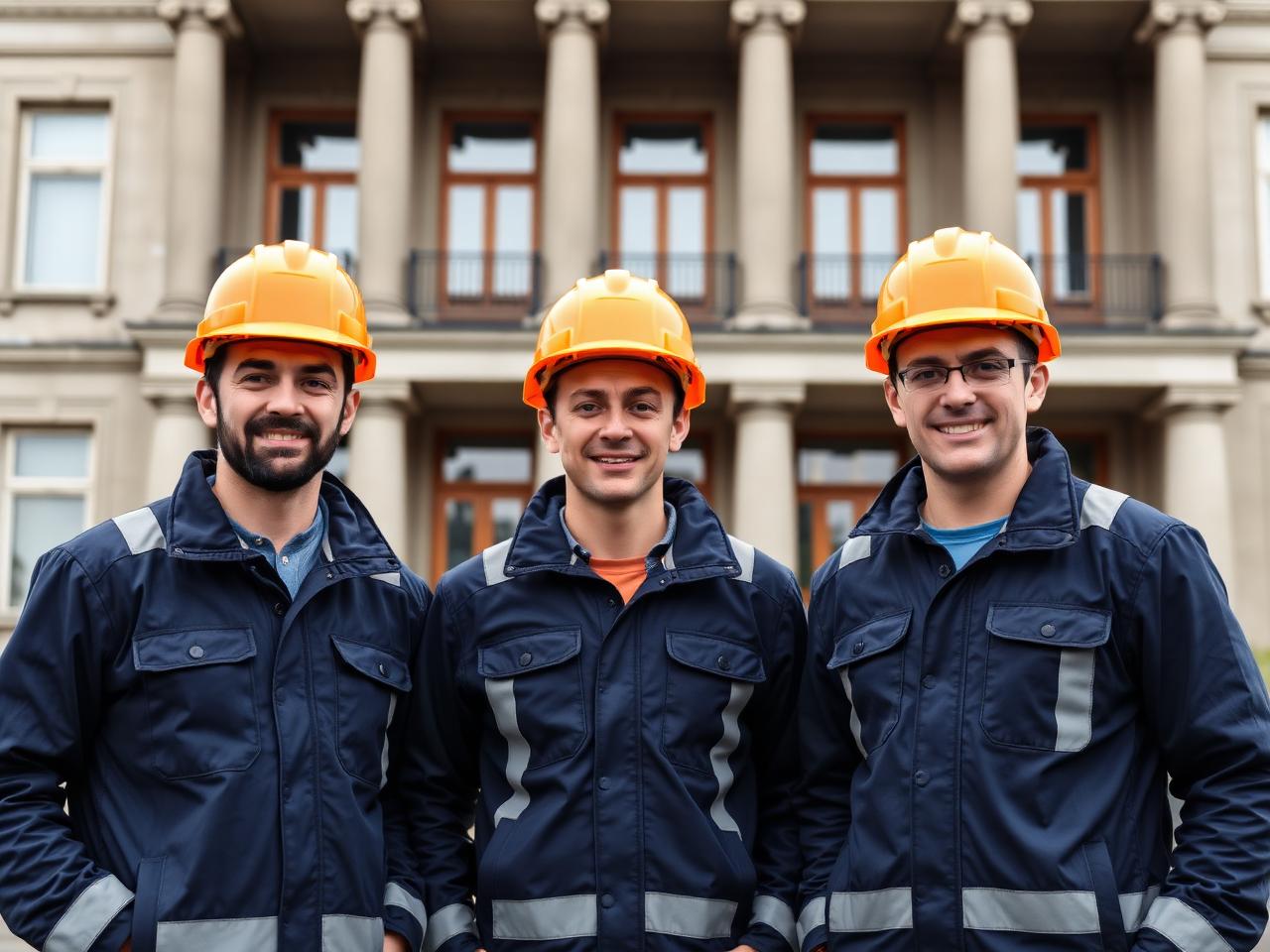 Team von Lomberg Bau Berlin bei Trockenbau- und Innenausbauarbeiten
